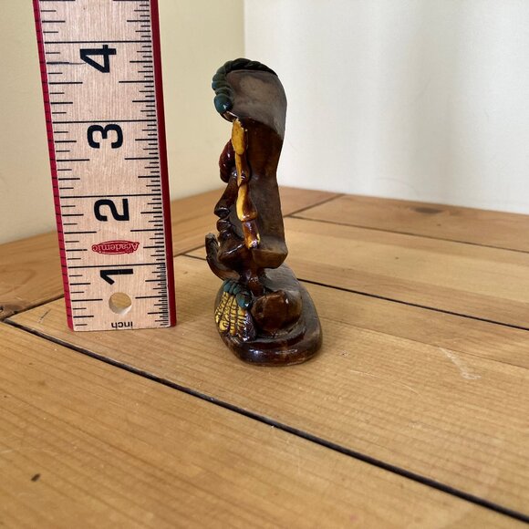 JART Embracing Couple Abstract Face Sculpture Cutout Silhouette Ethnic Tribal - Picture 2 of 10